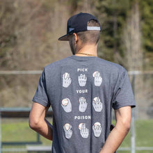 Baseballism Pick Your Poison 2.0 Adult T-Shirt