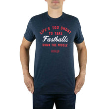 Baseballism Life's Too Short Navy Men's T-Shirt