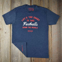 Baseballism Life's Too Short Navy Men's T-Shirt