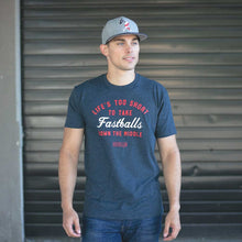 Baseballism Life's Too Short Navy Men's T-Shirt
