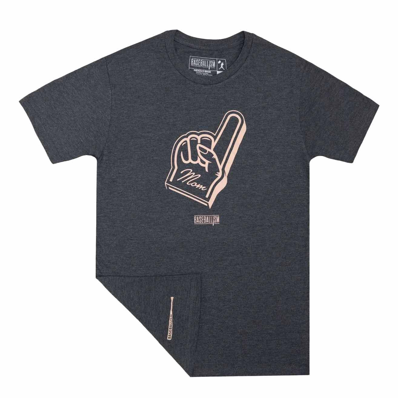Baseballism Number One Mom T-Shirt