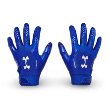 Under Armour F9 Nitro Football Gloves Royal Blue Small