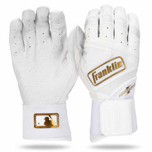 Franklin Powerstrap Infinite Powerstrap Batting Gloves White Small