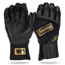 Franklin Powerstrap Infinite Powerstrap Batting Gloves Black Small