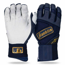Franklin Powerstrap Infinite Powerstrap Batting Gloves Navy Blue Small