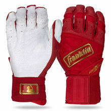 Franklin Powerstrap Infinite Powerstrap Batting Gloves Red Small