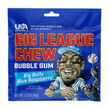 Big League Chew Bubblegum Blue Raspberry