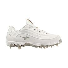 Mizuno 9-Spike Swift 8 Low Metal White/White 7.5