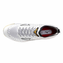 Mizuno Pro Metal White/Gold Cleats