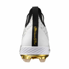 Mizuno Pro TPU White/Gold Cleats