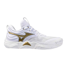 Mizuno Wave Momentum 4 Elite Women's VB Shoes White/Gold 7