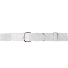 Augusta Elastic Baseball Belt White
