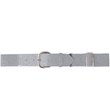 Augusta Elastic Baseball Belt Silver