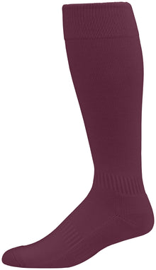 Augusta Elite Multi-Sport Sock Maroon Small