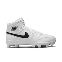 Jordan 1 Retro MCS Mid Cleats White/Black 9