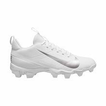 Nike Alpha Menace 4 Shark Football Cleats-White/Silver