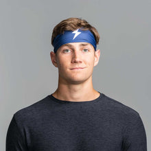 Bruce Bolt Performance Wide Headband Navy