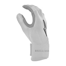 Bruce Bolt Chrome Series Long Cuff Batting Gloves-Youth