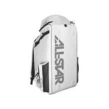 All-Star MVP Pro Dual Hybrid Series Batpack w/Glove Vault- White