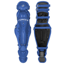 Force3 Catcher Shin Guards Royal Adult