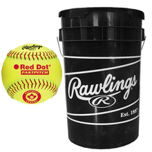 Home Run Sports Bucket with 2 dz 12" Red Dot Combo