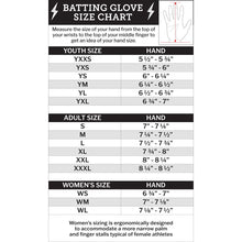 Bruce Bolt Original Series Long Cuff Batting Gloves-Adult