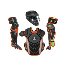 All-Star MVP Pro Adult Catching Kit Two-Tone Black/Orange