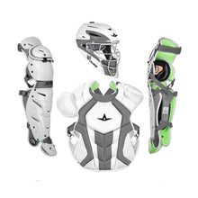 All-Star Adult System 7 CKCCPRO1XTT Two-Tone Catchers Set White/Graphite