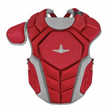 All-Star Top Star Chest Protector Ages 12-16 15.5" Red