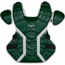 Rawlings Mach Pro Series Chest Protector Dark Green/White Medium