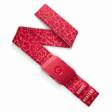 Bobby Heaters Diamond Crackle Standard Belt Red