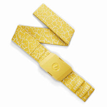 Bobby Heaters Diamond Crackle Standard Belt Yellow