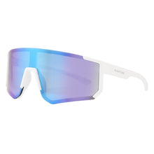 Easton Shield Adult Sunglasses White/Blue