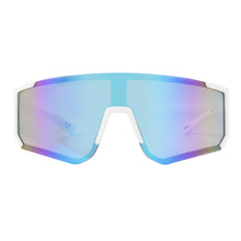 Easton Shield Adult Sunglasses White/Blue