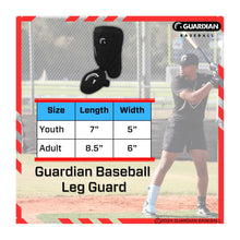 Guardian Adult Batter's Leg Guard-Left Hand Hitter