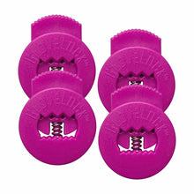 All-Star Glovelocks 4-Pack Lace Clips Hot Pink