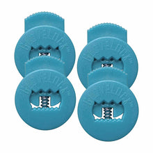 All-Star Glovelocks 4-Pack Lace Clips Sky Blue
