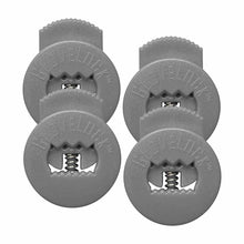 All-Star Glovelocks 4-Pack Lace Clips Silver