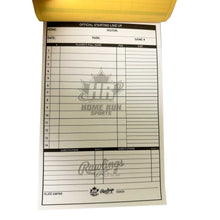 Home Run Line Up Cards (25 game)