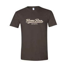 Home Run Sports Throwback logo T-Shirt Brown Small