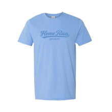 Home Run Sports Throwback logo T-Shirt Columbia Blue Small
