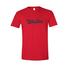 Home Run Sports Throwback logo T-Shirt Red Small