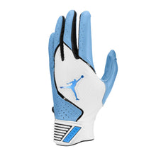 Jordan Fly Elite Batting Gloves Carolina Blue/White Medium