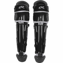 Rawlings Mach Pro Series Leg Guards Black/White Medium