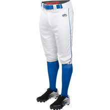 Rawlings Knicker Launch Pant with Pipe Adult and Youth Adult Small White/Royal