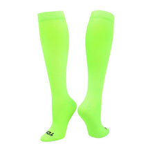 Twin City Neon Tube Socks Neon Green Medium