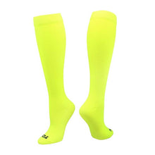 Twin City Neon Tube Socks Neon Yellow Small