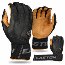 Easton MAV Pro Locked In Batting Gloves Caramel/Black