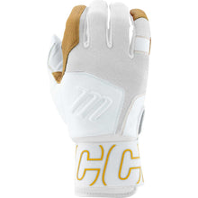 Marucci Blacksmith v2 Full Wrap Batting Gloves White/White Small