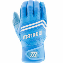 Marucci FUZN Pro Batting Gloves Carolina Blue/White Small